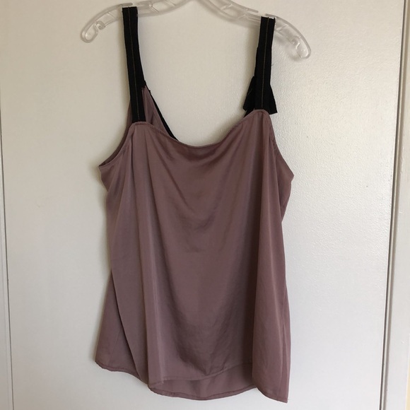LOFT•Silky Mauve Tank Top - Picture 2 of 9